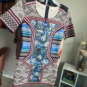 Bodycon Multicolor Dress